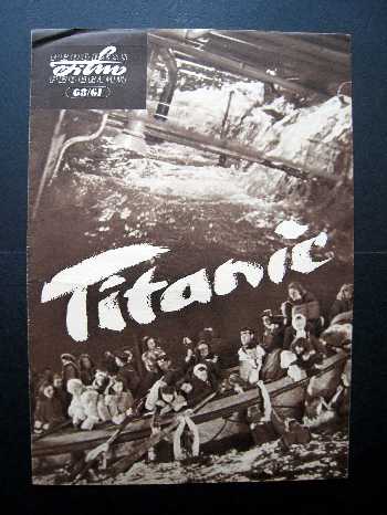 Progress Programmheft - Titanic 1943kl